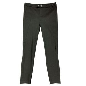 Vince Pants Women Size 6 Black Skinny Ankle Zip Stretchy Business Casual Comfort